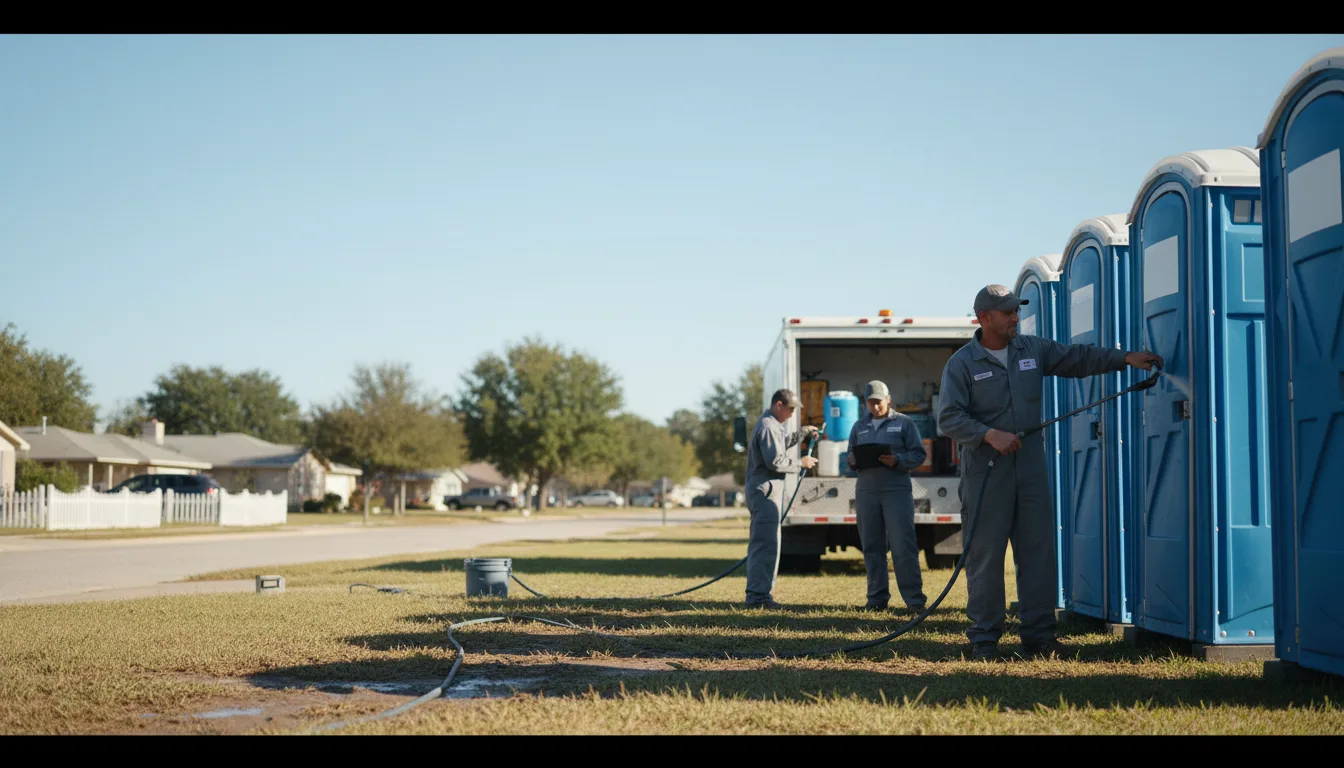 Long-Term Portable Toilet Rental in Roe, AR near me